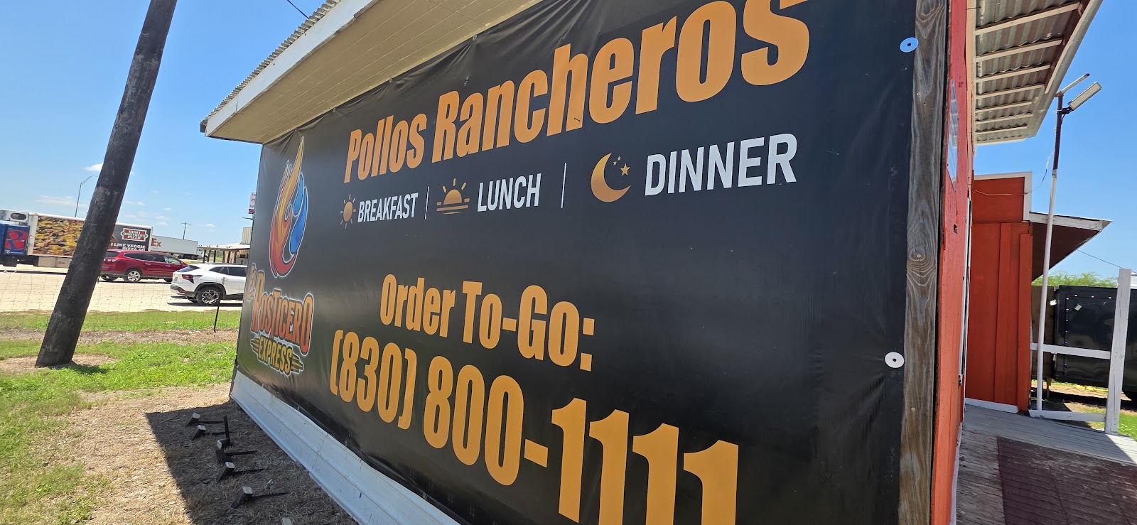 Inside El Rosticero Express in Gillett, Texas